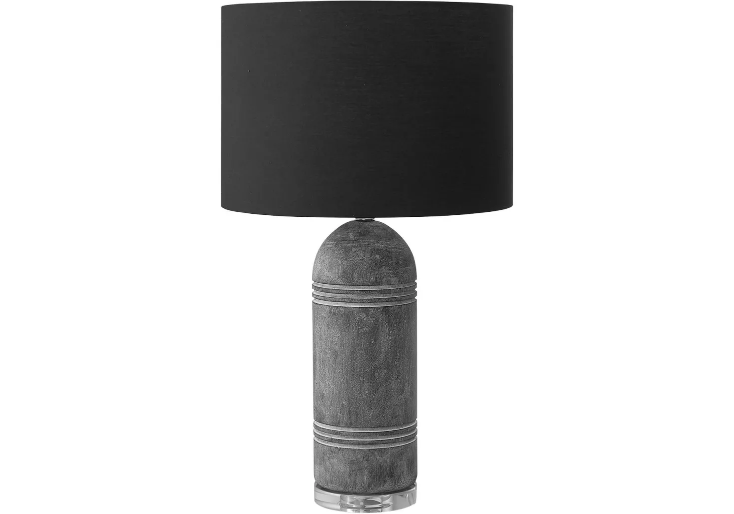 Lampe de table 28"H en résine