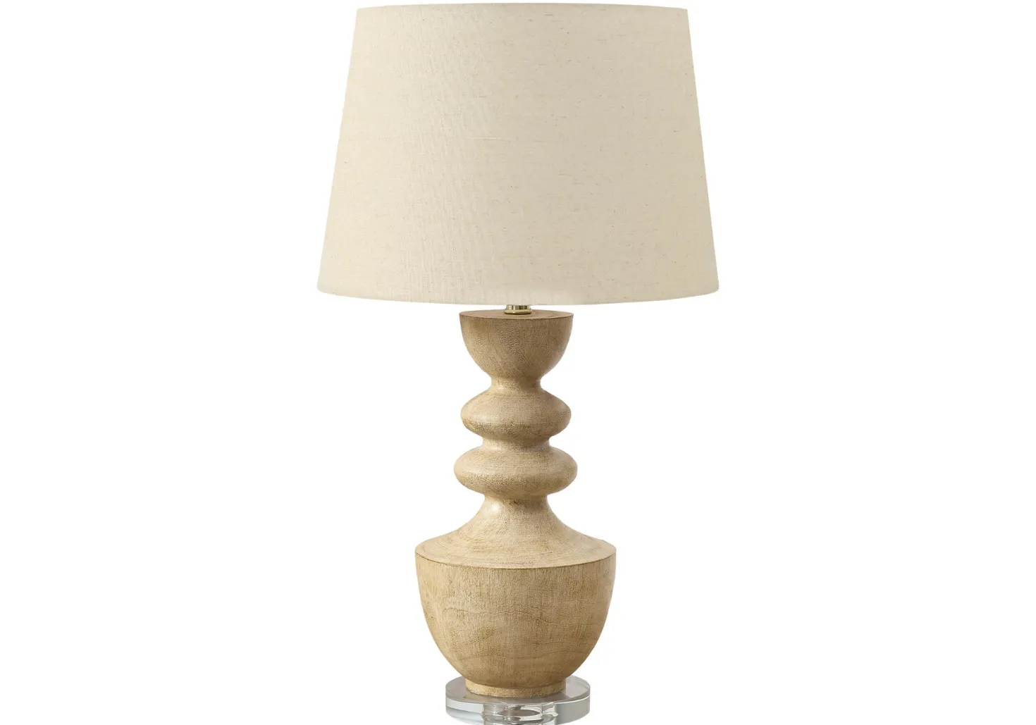 Lampe de table 28"H en résine