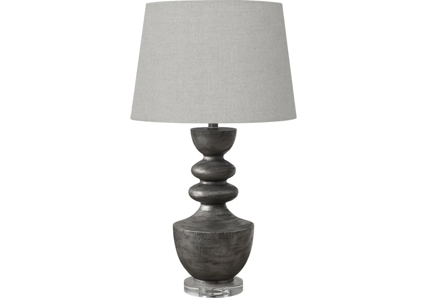 Lampe de table 28"H en résine
