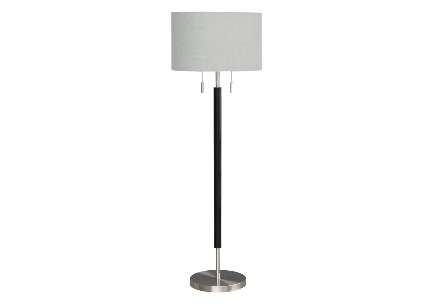 Lampe sur pied 60"H en métal