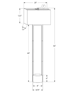 Lampe sur pied 62