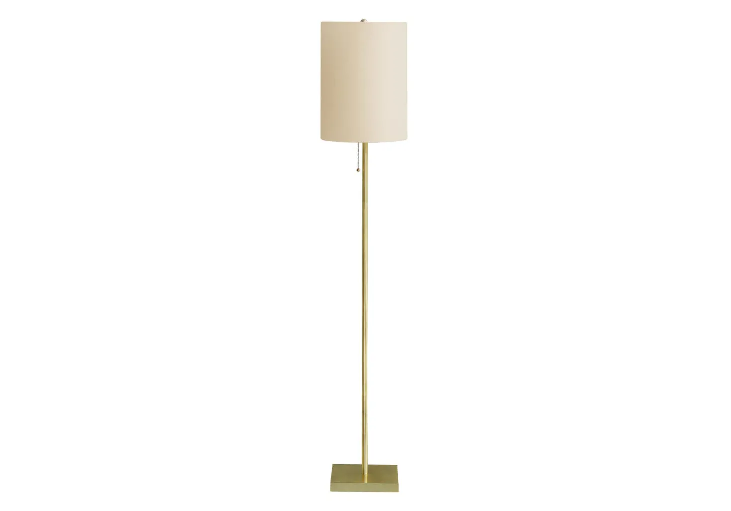 Lampe sur pied 62"H en métal