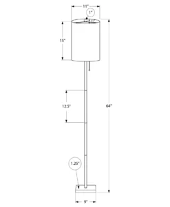 Lampe sur pied 62