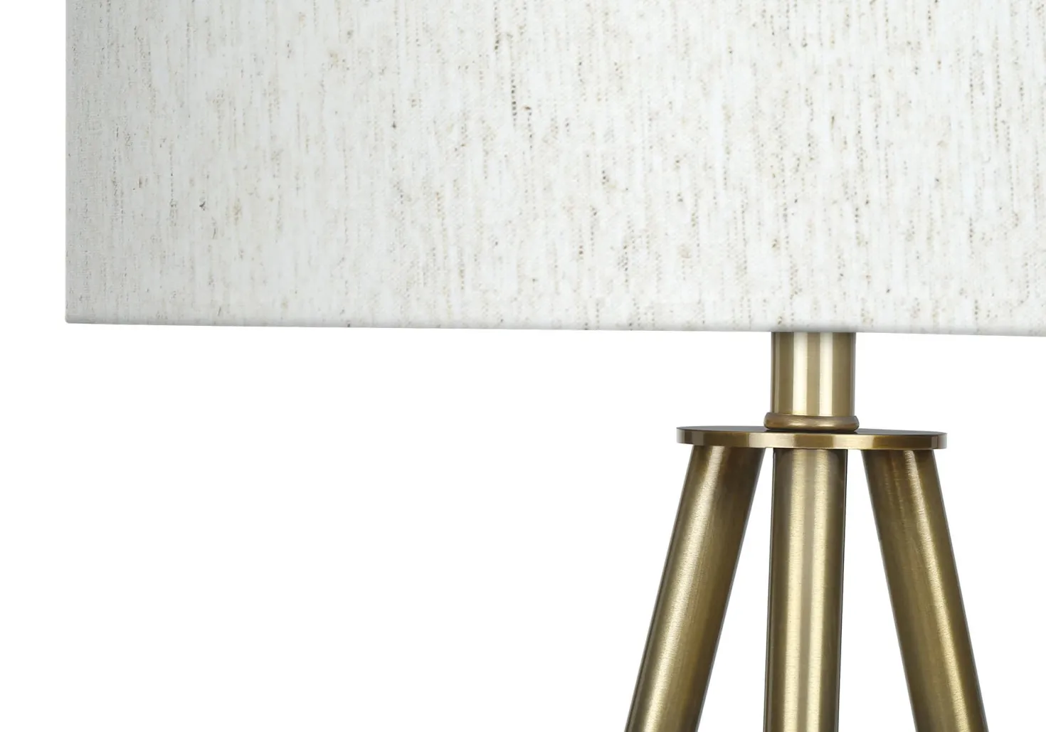 Lampe sur pied 63"H en métal