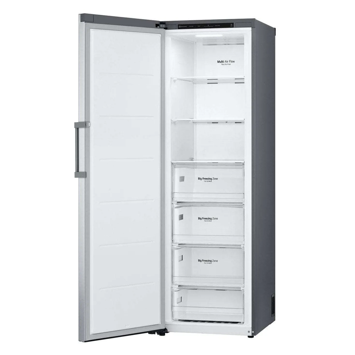 LG Congélateur 11,4 pi3, Argent platine, Vertical, 24" - LROFC1104V