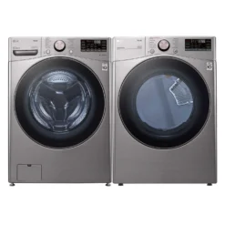 LG Ensemble laveuse et sécheuse, Acier graphite