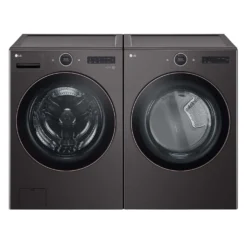 LG Ensemble laveuse et secheuse, Inox noir