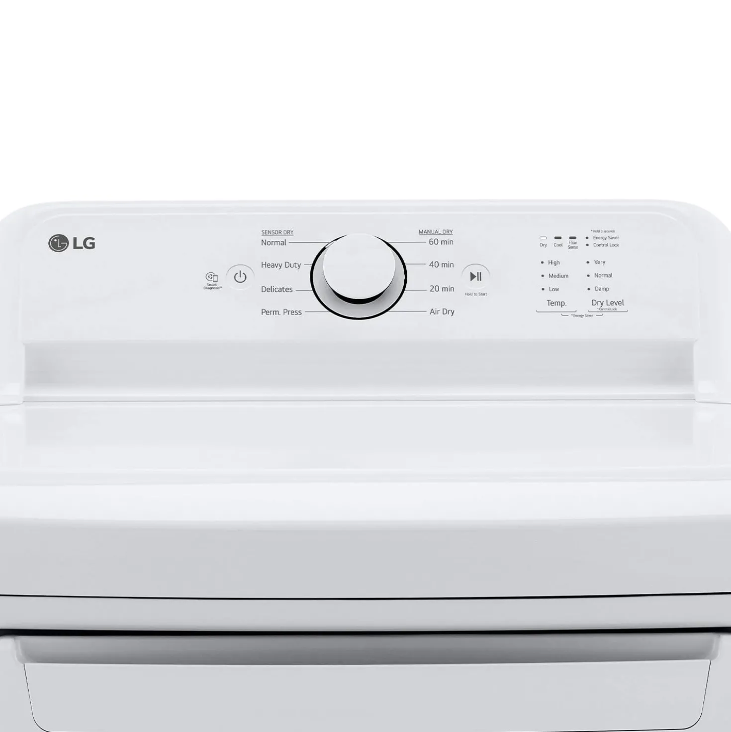 LG Ensemble laveuse sécheuse, Blanc, Chargement par le haut