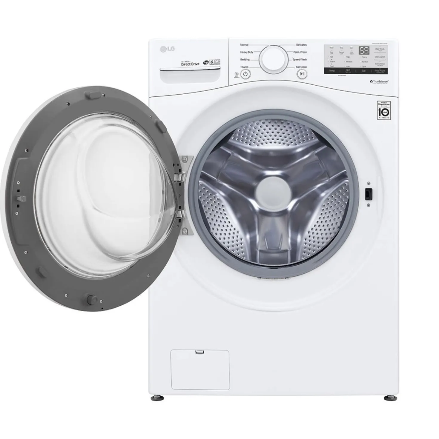 LG Ensemble laveuse sécheuse, Blanc, Chargement frontal