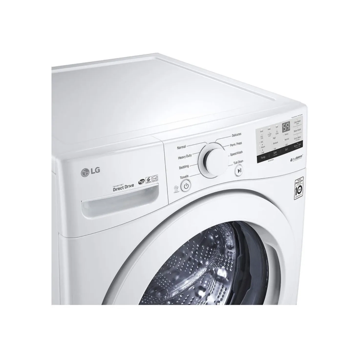 LG Ensemble laveuse sécheuse, Blanc, Chargement frontal