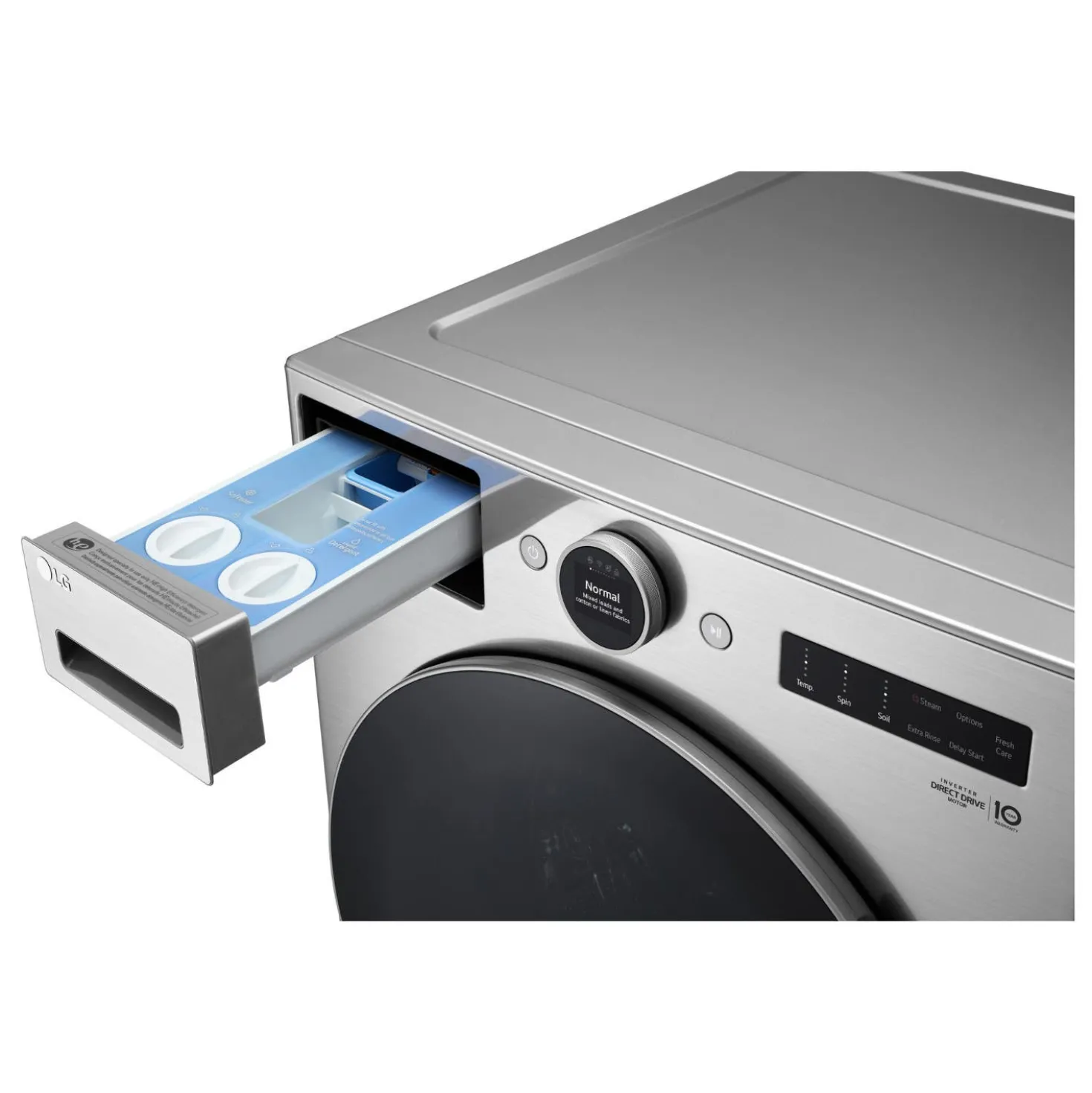 LG Laveuse Chargement frontal Acier graphite 27" - WM5700HVA