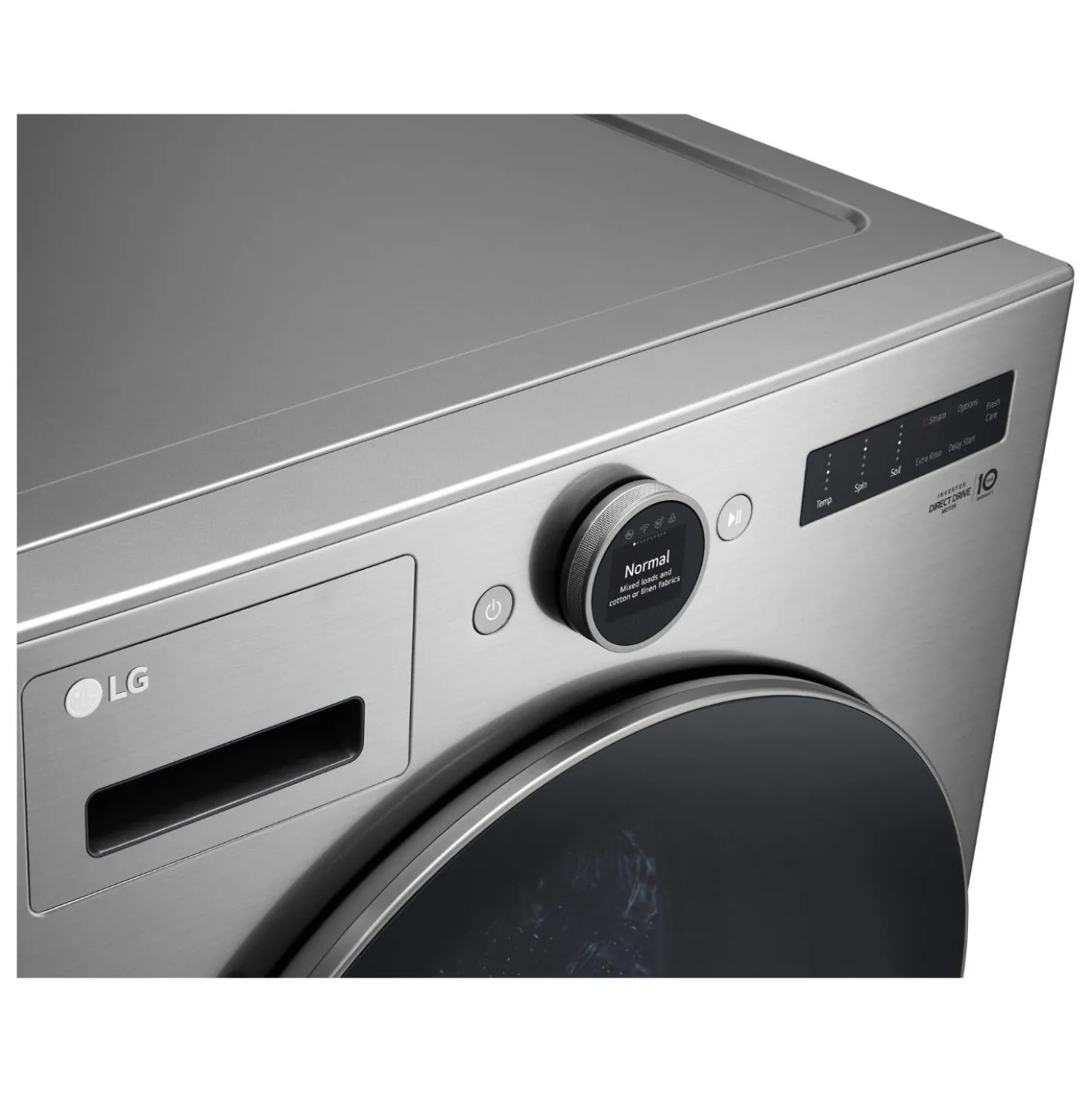 LG Laveuse Chargement frontal Acier graphite 27" - WM5700HVA
