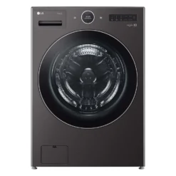 LG Laveuse Chargement frontal Inox Noir 27" - WM6700HBA