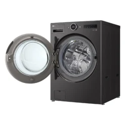 LG Laveuse et sécheuse tout-en-un, Inox Noir, 27