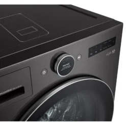 LG Laveuse et sécheuse tout-en-un, Inox Noir, 27