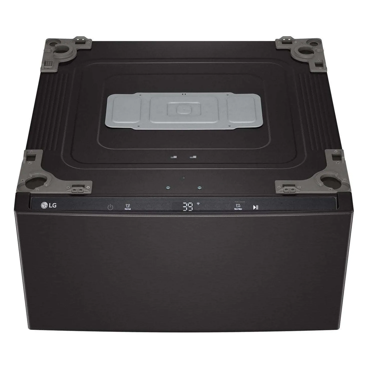 LG Laveuse-piedestal Chargement par le haut Inox Noir 29" - WD300CB