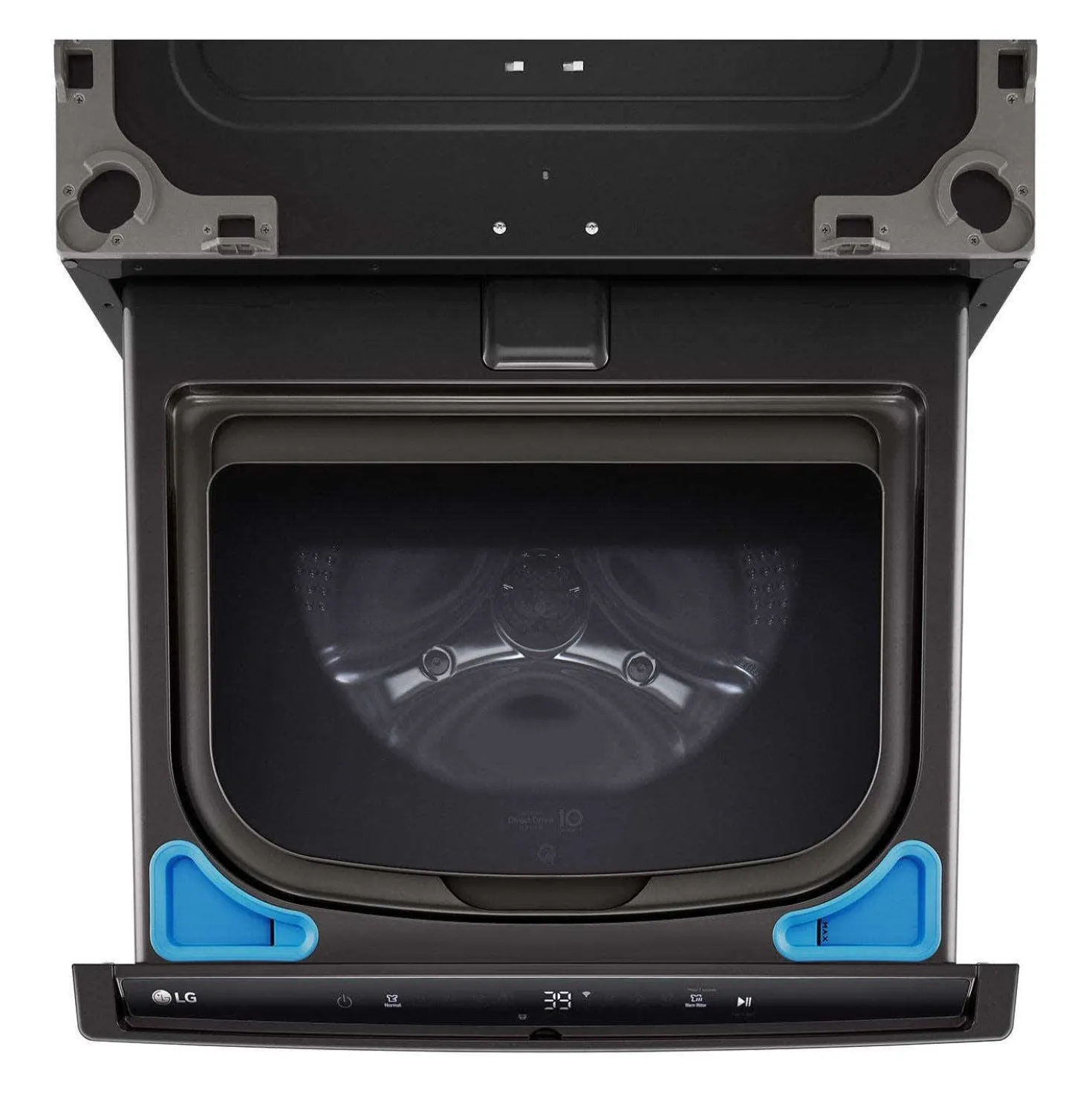 LG Laveuse-piedestal Chargement par le haut Inox Noir 29" - WD300CB