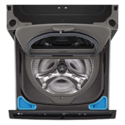 LG Laveuse-piedestal Chargement par le haut Inox Noir 29