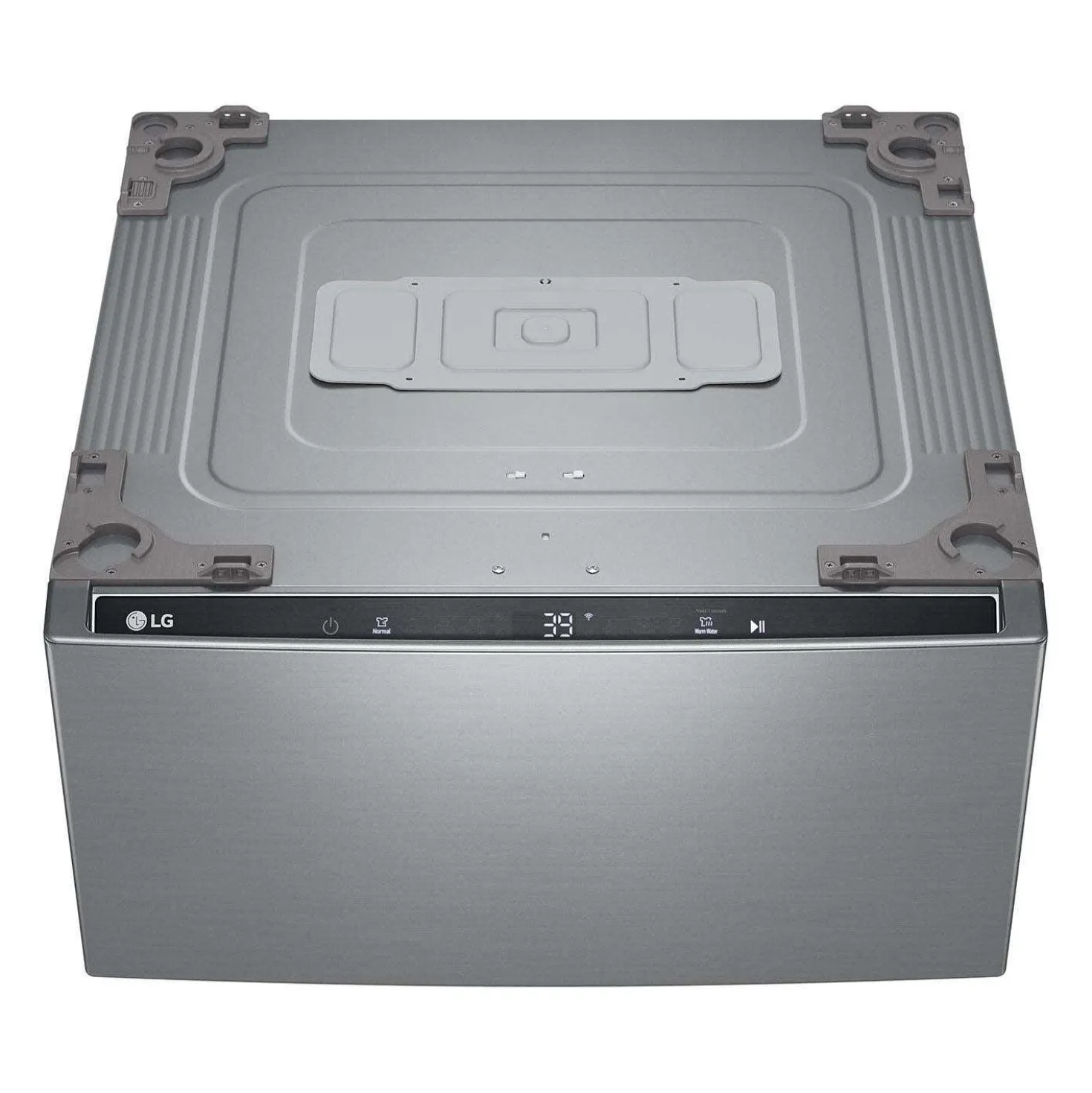 LG Laveuse-piedestal Chargement par le haut Acier graphite 29" - WD300CV