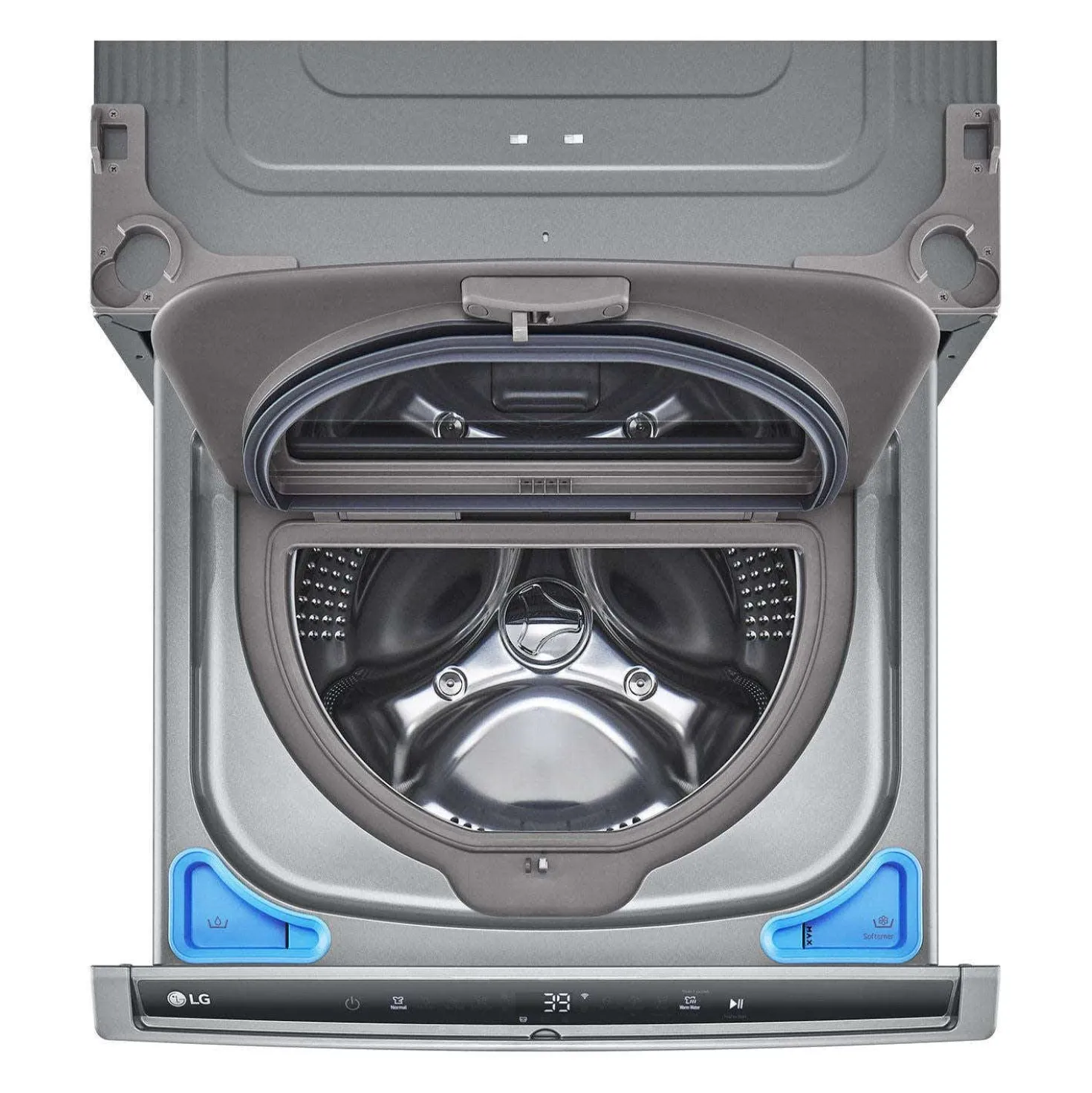 LG Laveuse-piedestal Chargement par le haut Acier graphite 29" - WD300CV