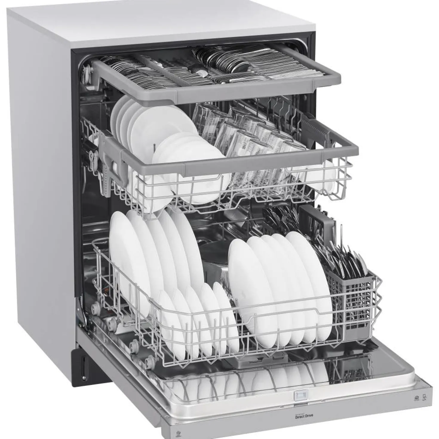 LG Lave-vaisselle Encastré Acier inoxydable 24" 48dB - LDFN4542S