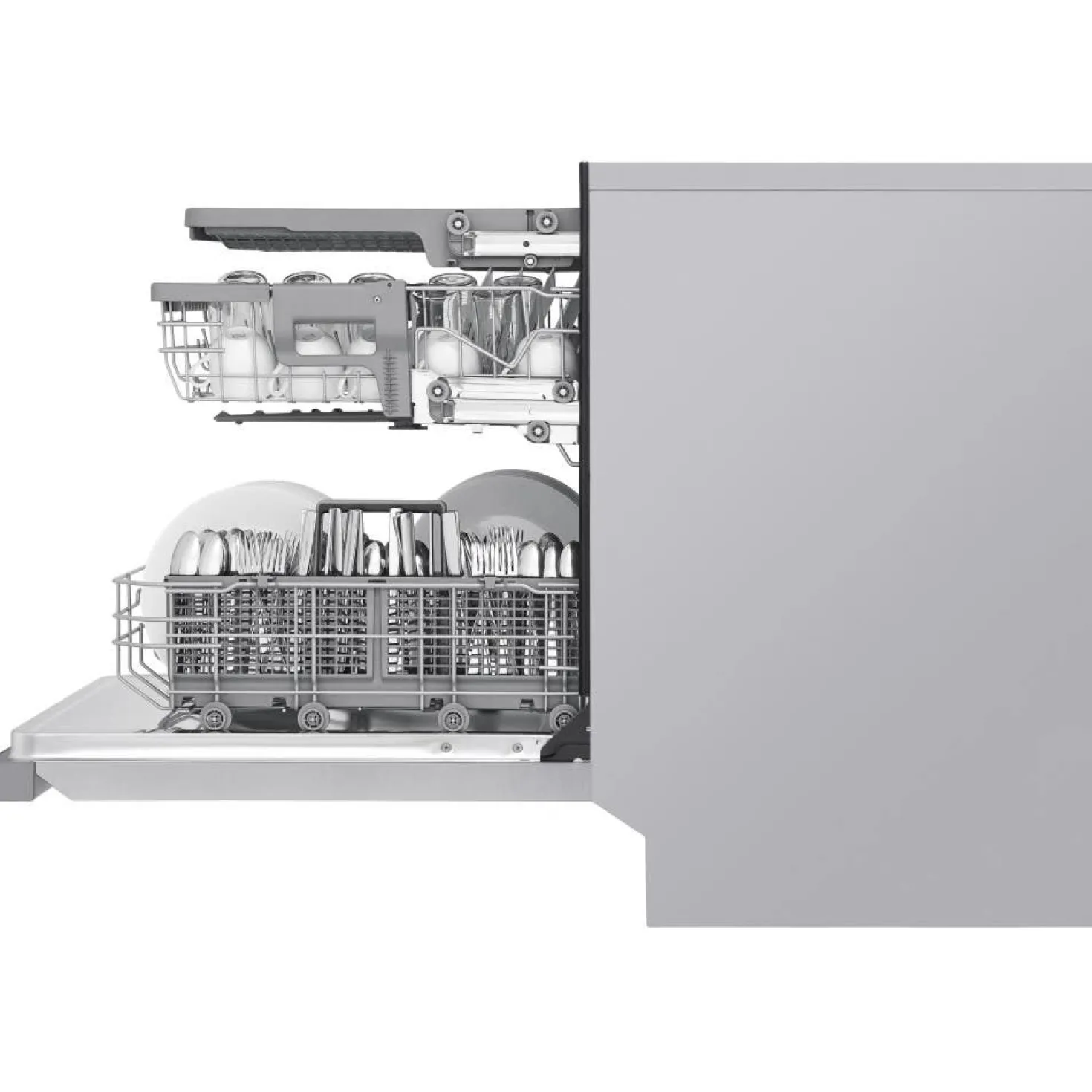 LG Lave-vaisselle Encastré Acier inoxydable 24" 48dB - LDFN4542S