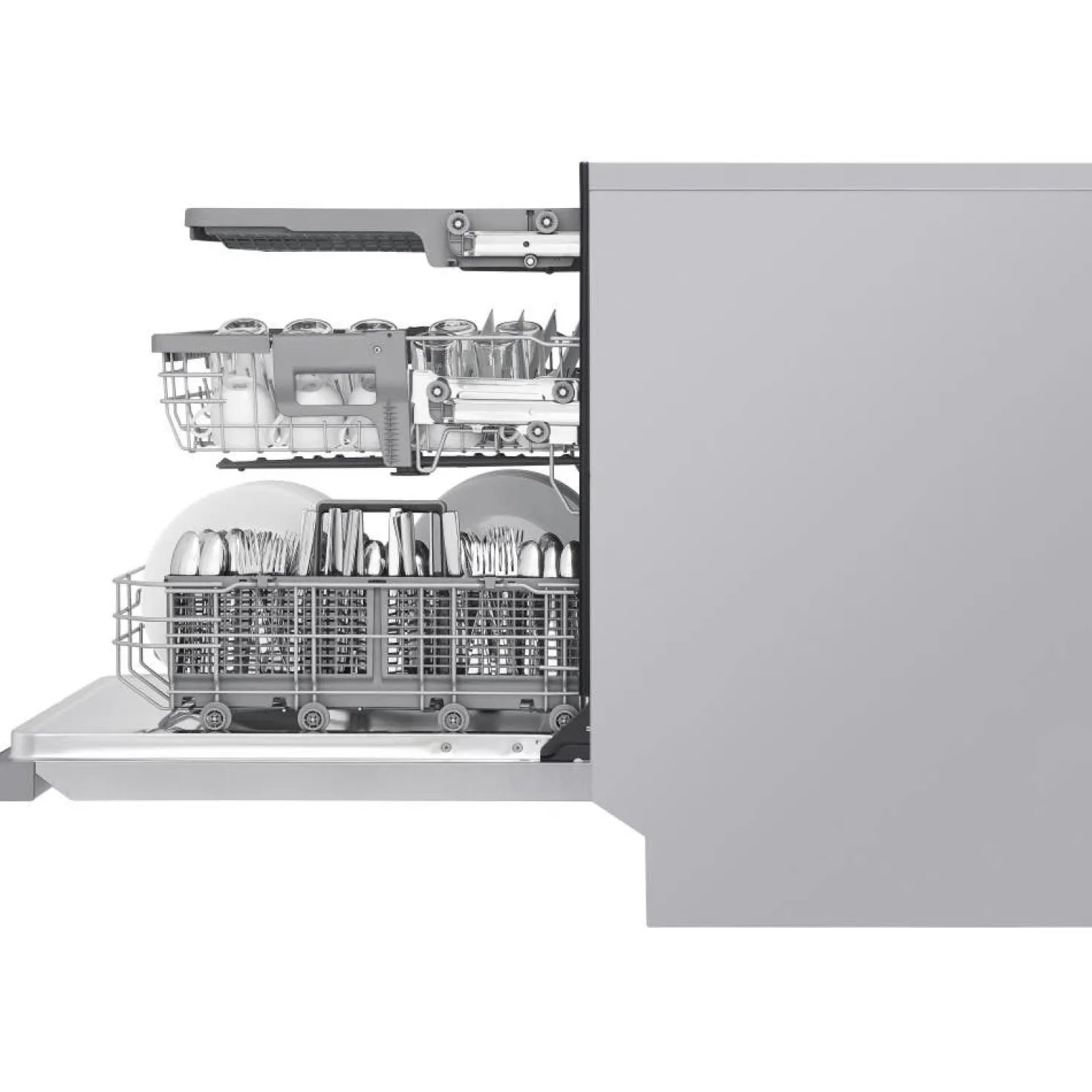LG Lave-vaisselle Encastré Acier inoxydable 24" 48dB - LDFN4542S
