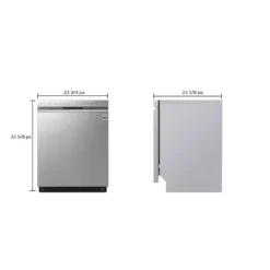LG Lave-vaisselle Encastré Acier inoxydable 24