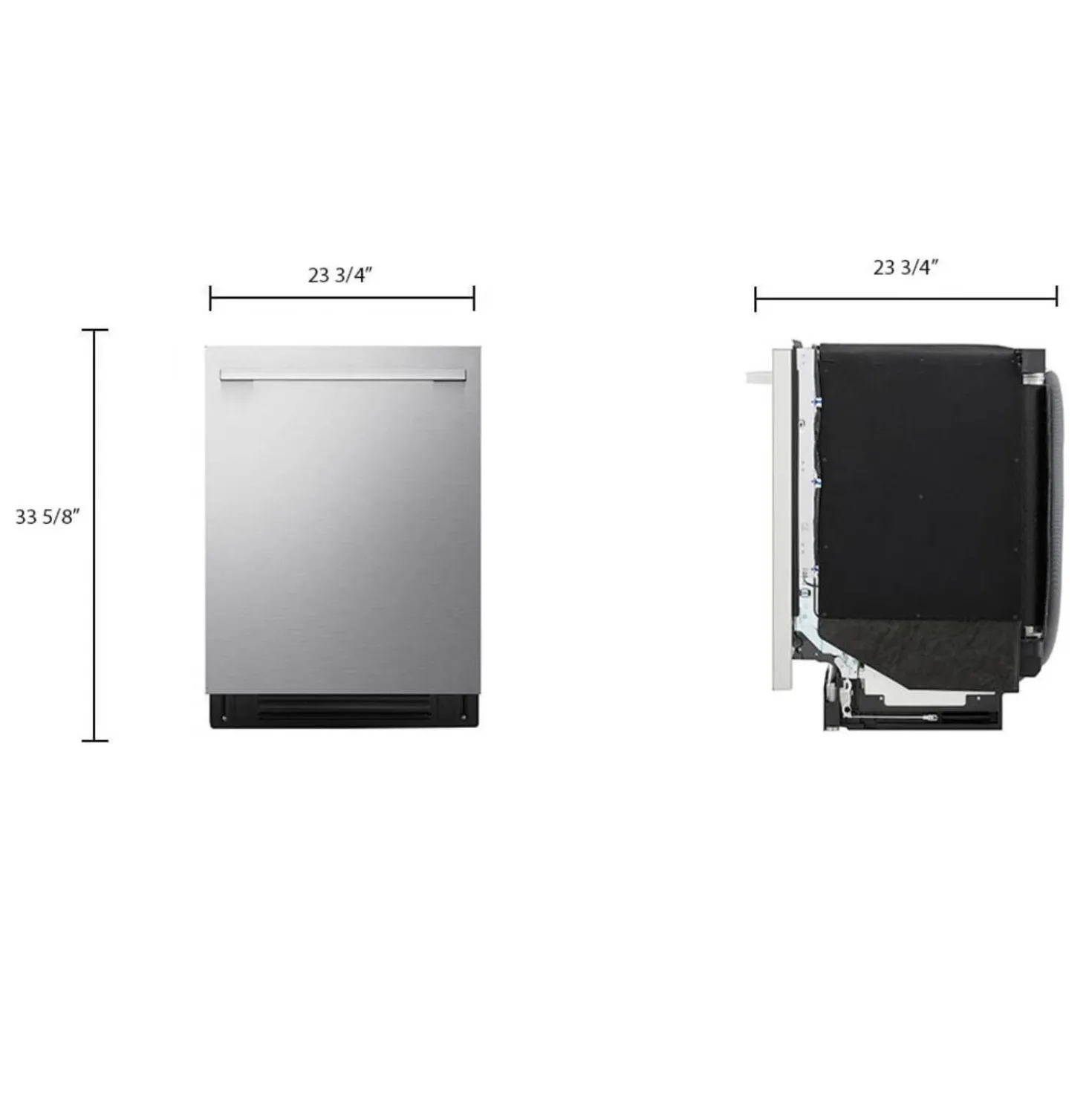 LG Lave-vaisselle Encastré Acier inoxydable 24" 39dB - LDNTH862S
