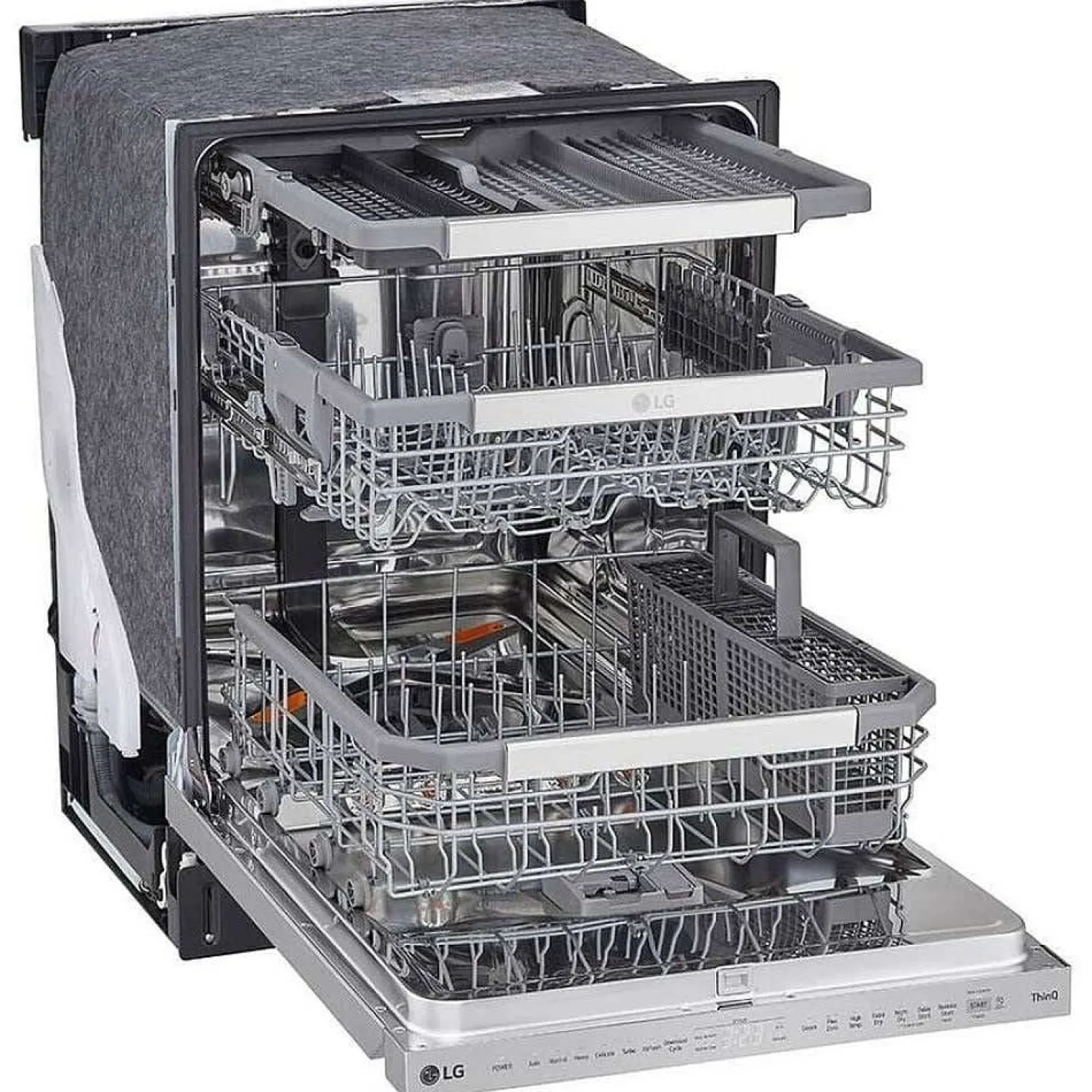 LG Lave-vaisselle Encastré Acier inoxydable 24" 44dB - LDPH6762S