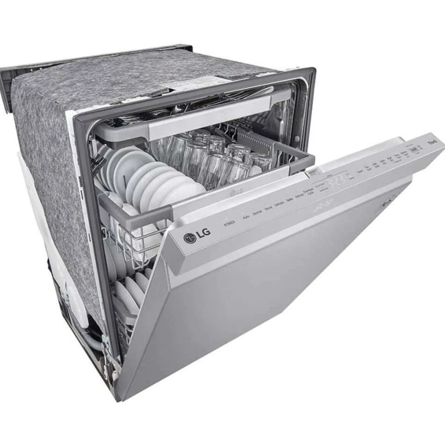 LG Lave-vaisselle Encastré Acier inoxydable 24" 44dB - LDPH6762S