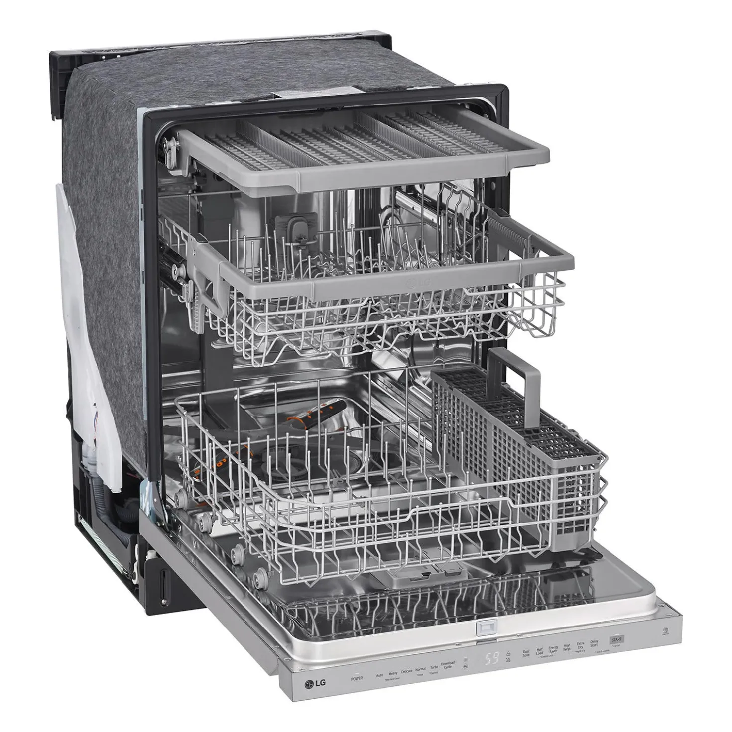 LG Lave-vaisselle Encastré Acier inoxydable 24" 48dB - LDPN454HT