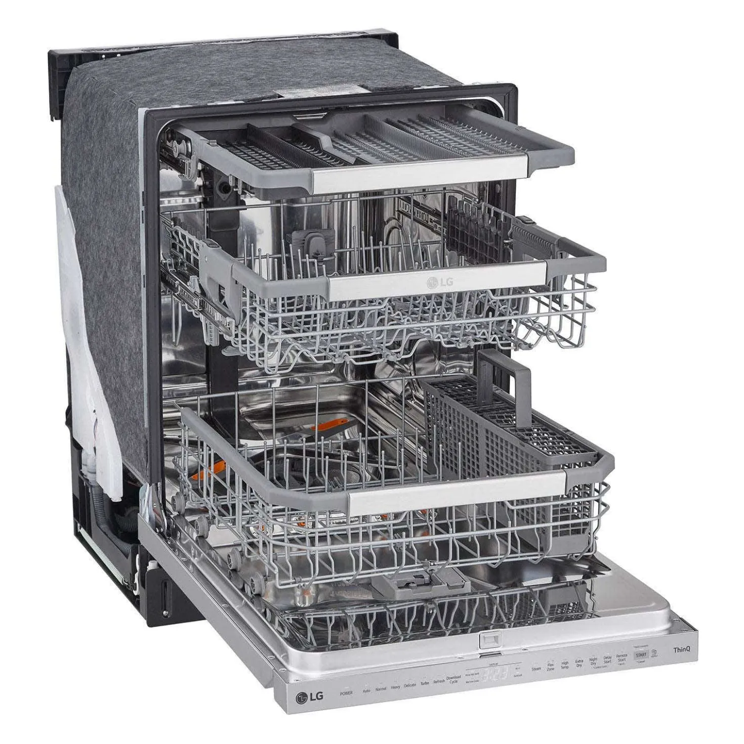 LG Lave-vaisselle Encastré Acier inoxydable 24" 44dB - LDPS6762S