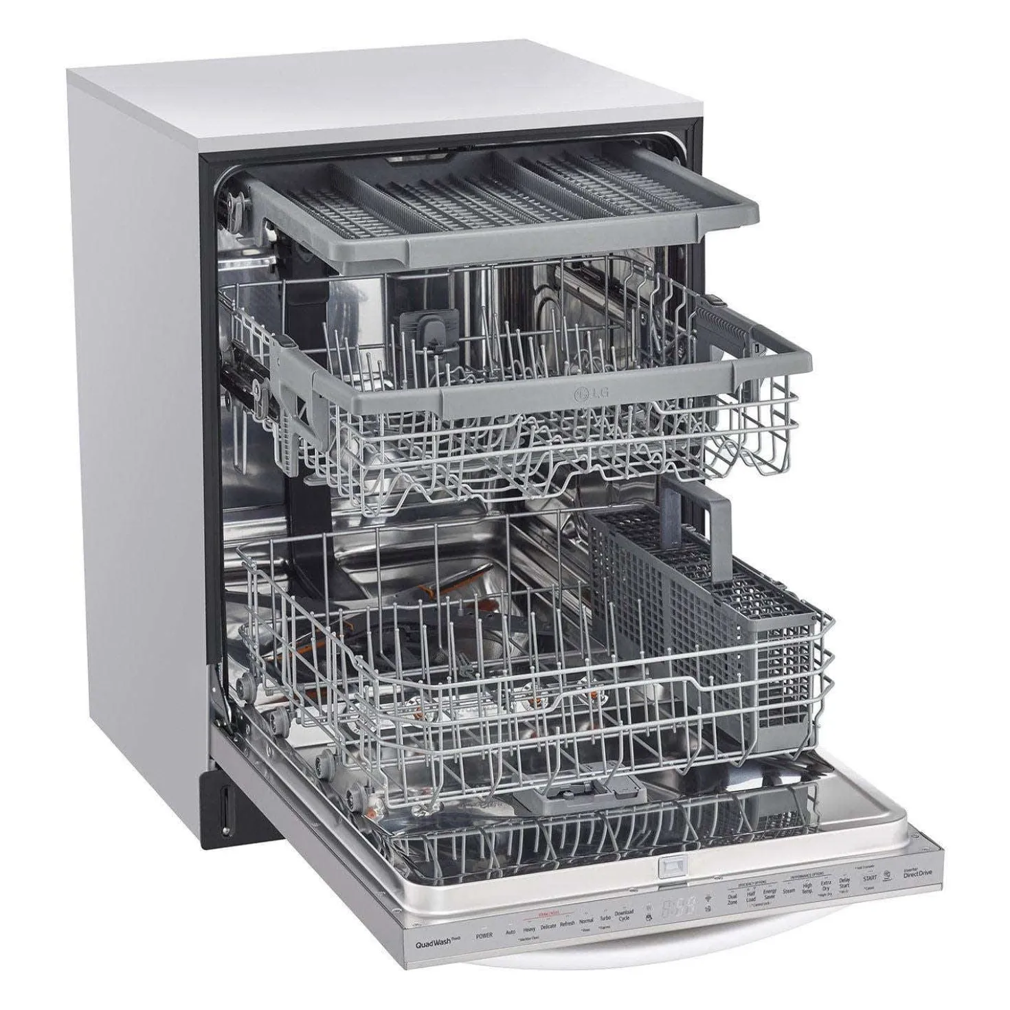 LG Lave-vaisselle Encastré Acier inoxydable 24" 46dB - LDTS5552S