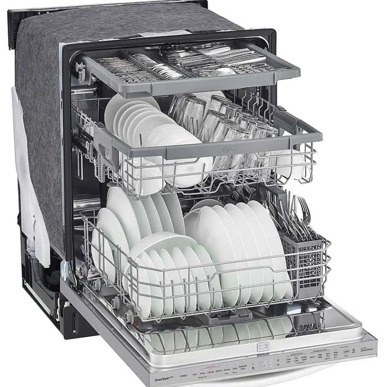 LG Lave-vaisselle Encastré Acier inoxydable 24" 46dB - LDTS5552S