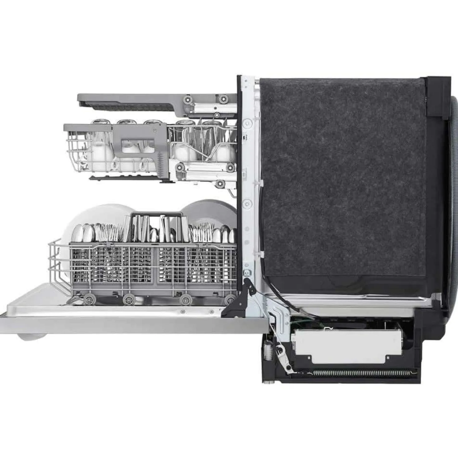 LG Lave-vaisselle Encastré Acier inoxydable 24" 46dB - LDTS5552S