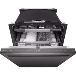 LG Lave-vaisselle Encastré Inox Noir 24
