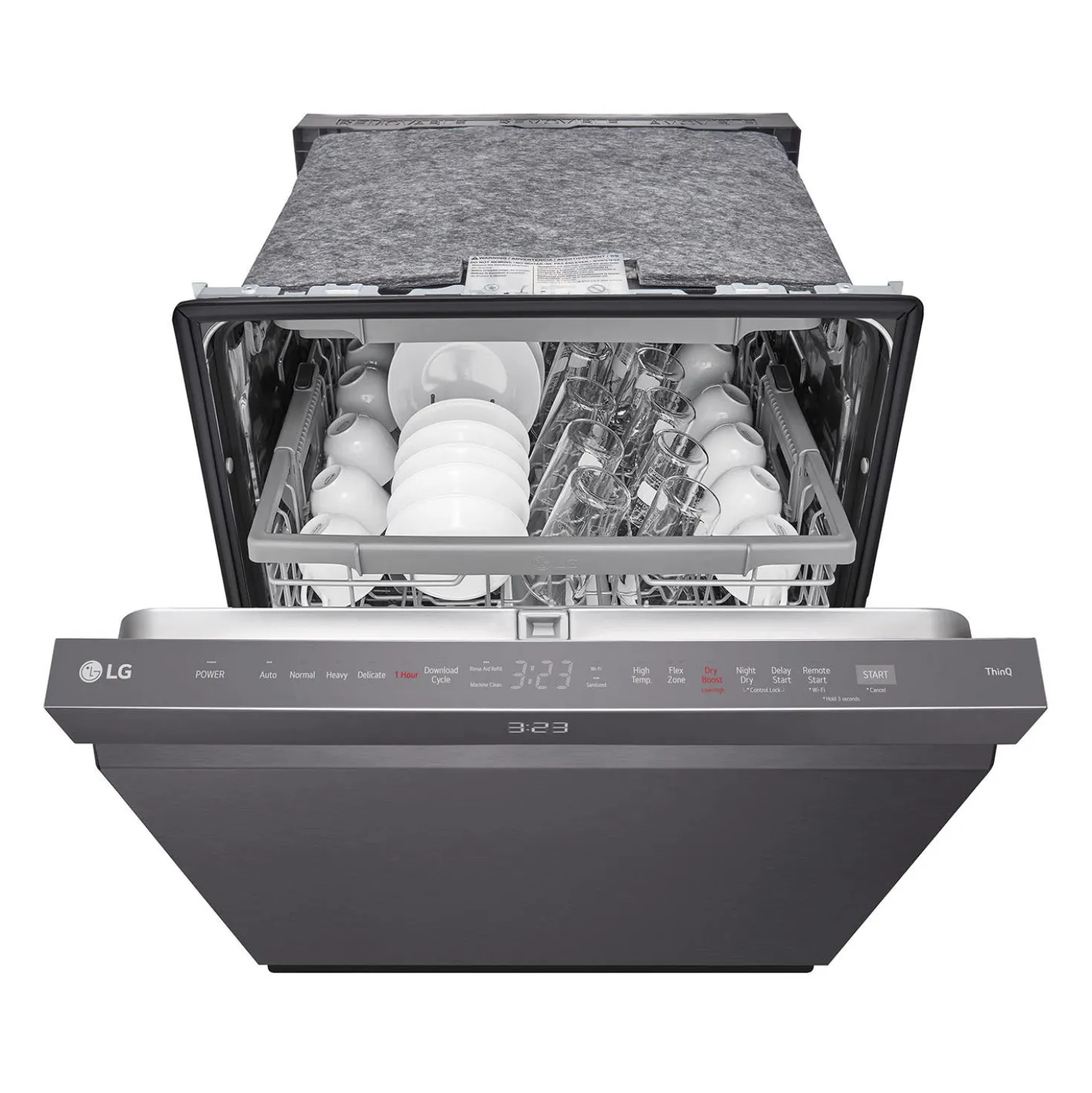 LG Lave-vaisselle Encastré Inox Noir 24" 46dB - LDPH5554D
