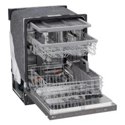 LG Lave-vaisselle Encastré Inox Noir 24