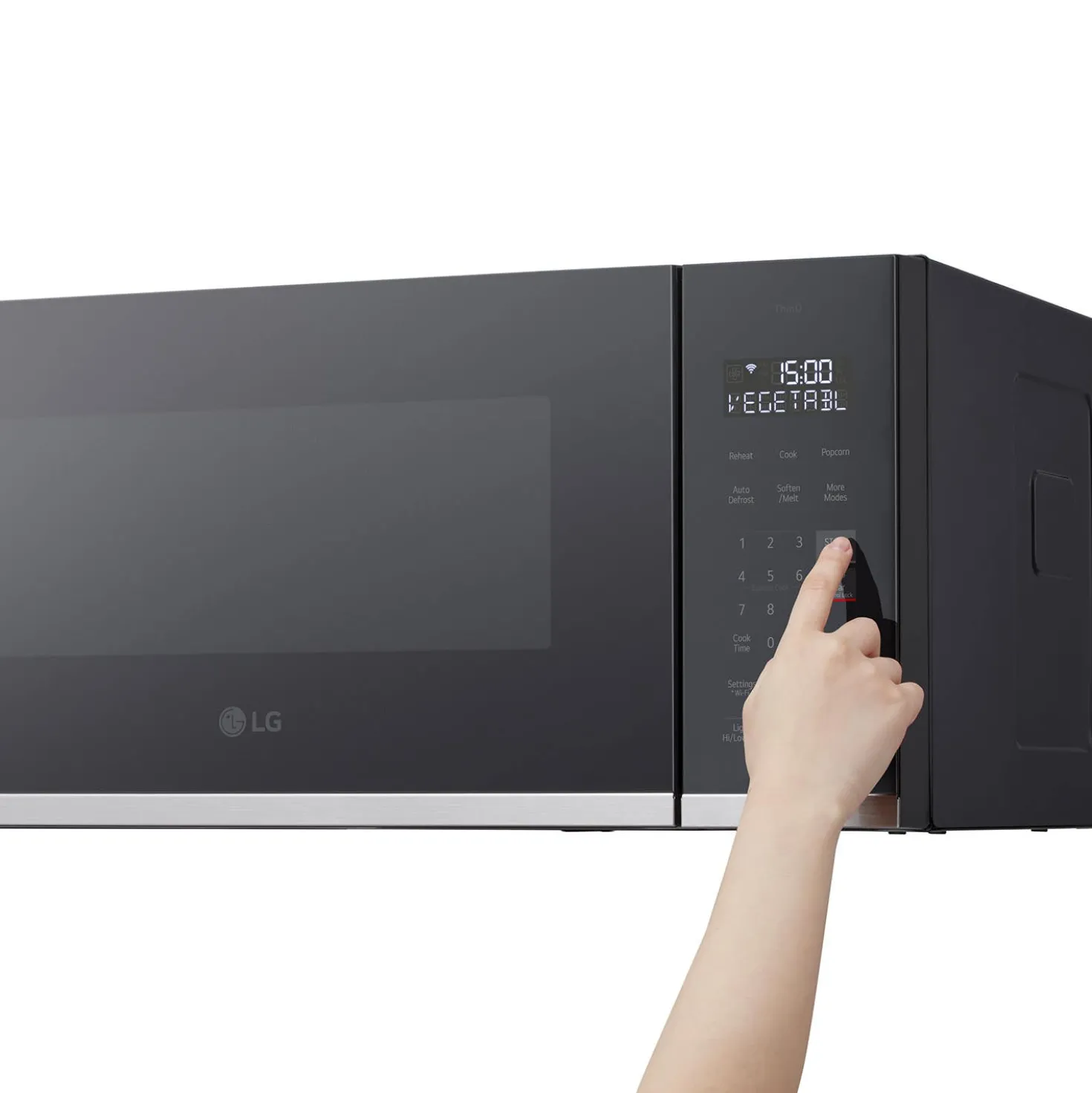 LG Micro-ondes/Hottes, Acier inoxydable, 30", 400