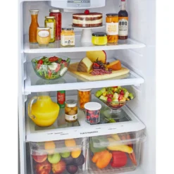 LG Réfrigérateur 20 pi3 30 po Acier inoxydable Congélateur en haut - LTCS20020S