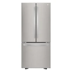 LG Réfrigérateur 21,8 pi3 30 po Acier inoxydable Congélateur en bas, Portes françaises - LRFNS2200S