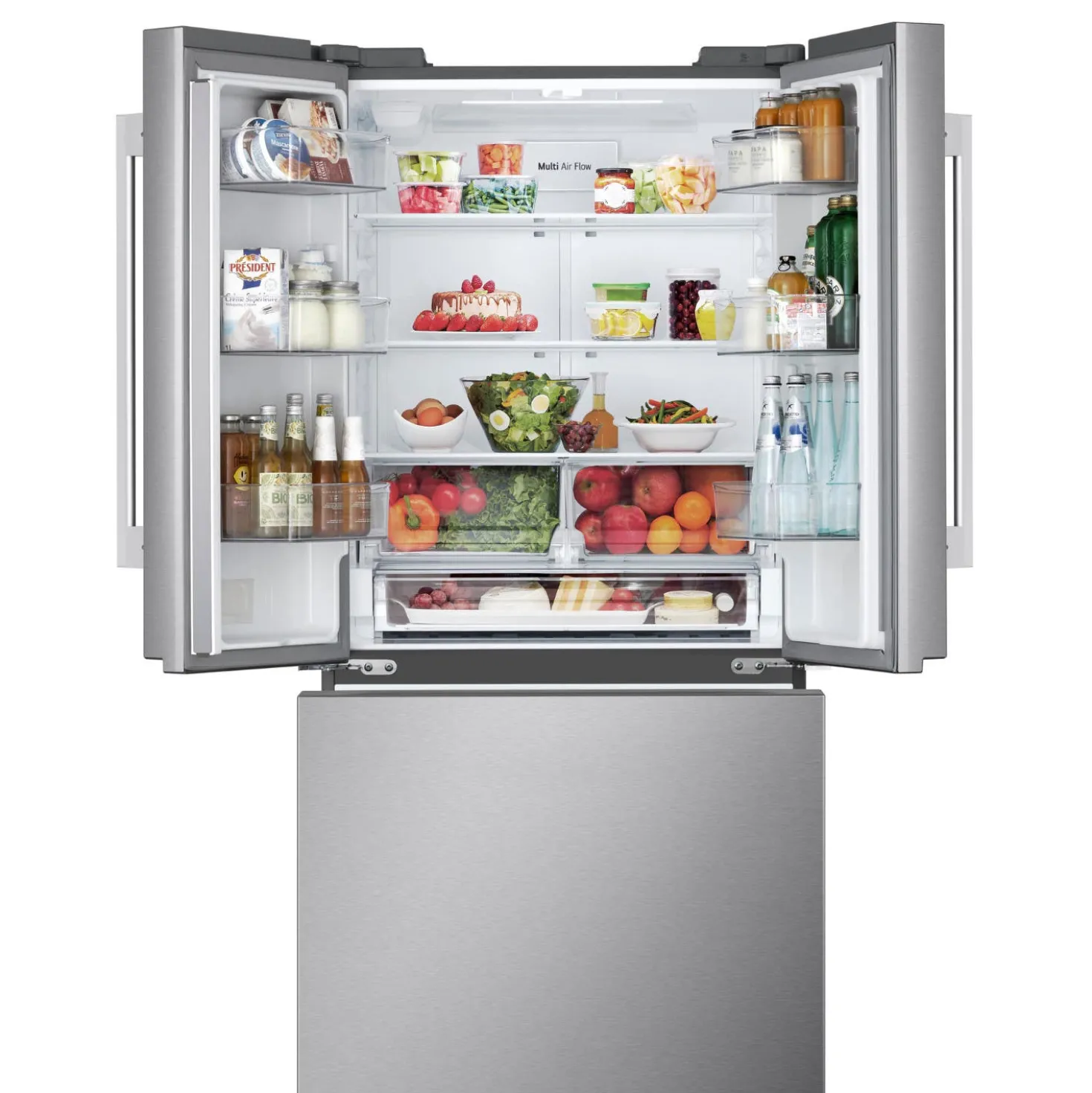 LG Réfrigérateur 25 pi3 33 po Acier inoxydable Portes françaises - LF25H6200S