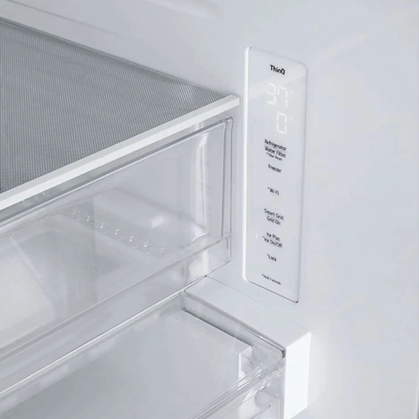 LG Réfrigérateur 25 pi3 33 po Acier inoxydable Portes françaises - LF25S6200S