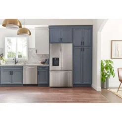 LG Réfrigérateur 26 pi3 36 po Acier inoxydable Congélateur en bas, Portes françaises - LRFXC2606S