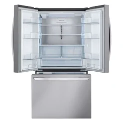 LG Réfrigérateur 27 pi3 36 po Acier inoxydable Congélateur en bas, Portes françaises - LRFLC2706S