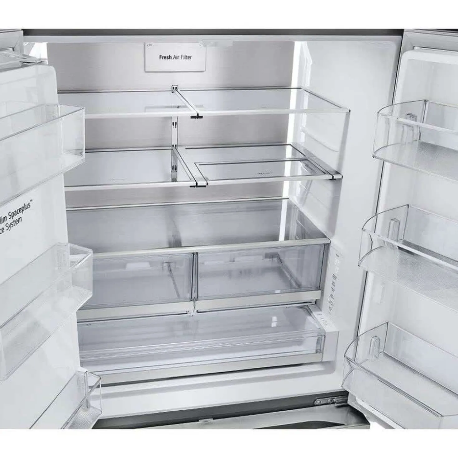 LG Réfrigérateur 30,7 pi3 36 po Acier inoxydable Portes françaises - LRYXS3106S