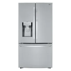 LG Réfrigérateur 30 pi3 36 po Acier inoxydable Congélateur en bas, Portes françaises - LRFDS3016S