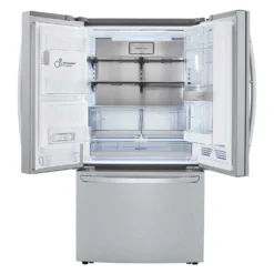 LG Réfrigérateur 30 pi3 36 po Acier inoxydable Congélateur en bas, Portes françaises - LRFDS3016S