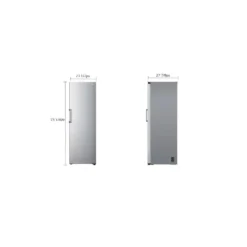 LG Réfrigérateur 13,6 pi3 24 po Argent platine Tout réfrigérateur - LRONC1404V